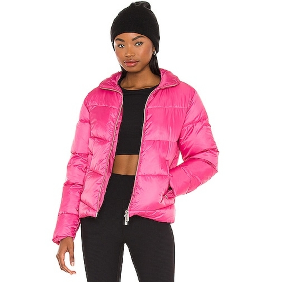 Lovers + Friends Jackets & Blazers - LOVERS AND FRIENDS MAGGIE PUFFER JACKET in pink size XXSMALL